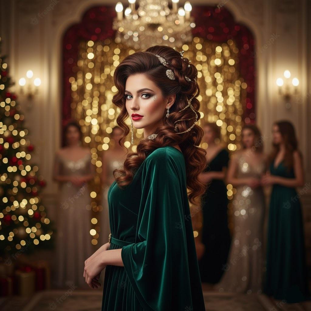 holiday party hairstyles